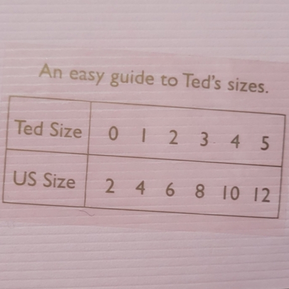 🍒NWT🍒 TED BAKER V NECK SKATER DRESS - Picture 4 of 4